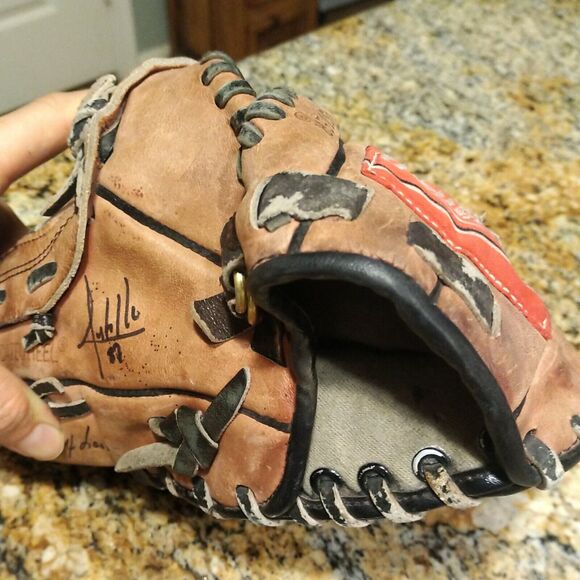 Rare Rawlings RSE90 F Cal Ripkin Jr Special Ed. Signed Unknown Baseball Glove - Picture 8 of 12